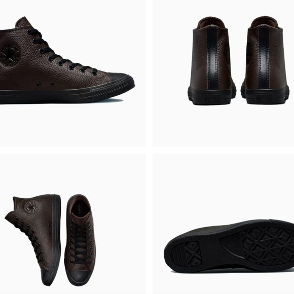 CONVERSE Chuck Taylor All Star Leather Boots Shoes 172012C Brown Men's N… - Picture 8 of 9